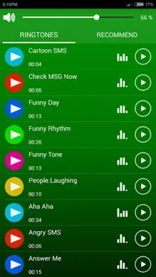 Funny Ringtones android App screenshot 6